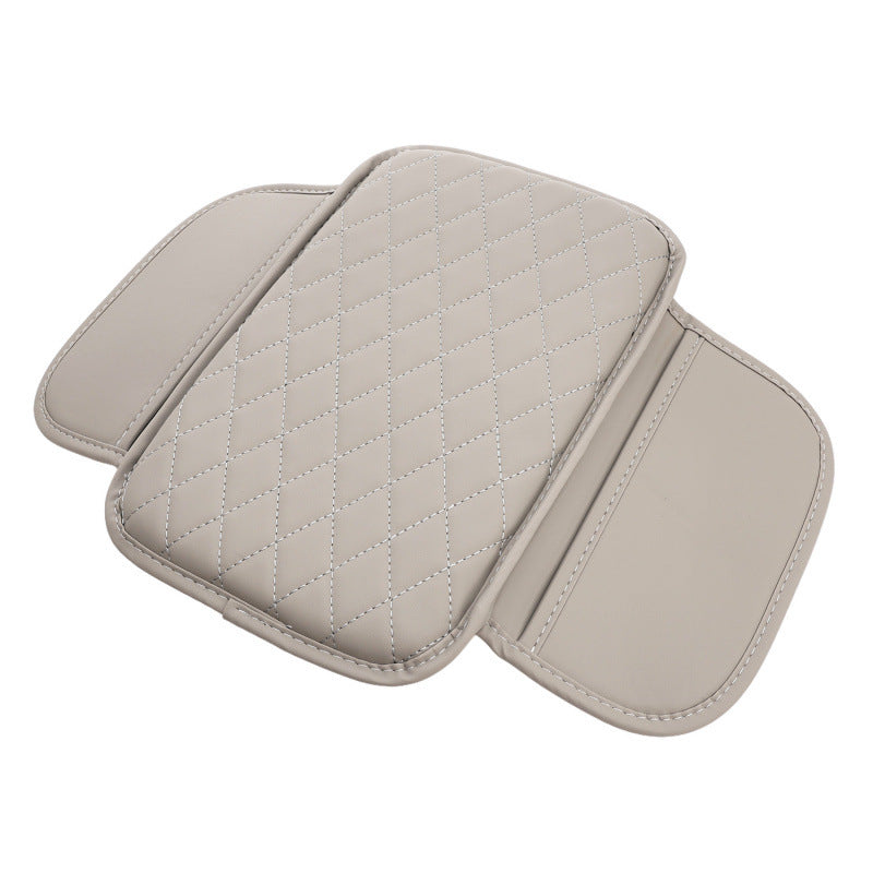 Multifunctional Car Armrest Box Cushion with Built-in Storage Bag 🚙
