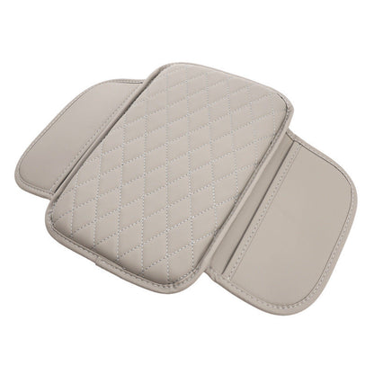 Multifunctional Car Armrest Box Cushion with Built-in Storage Bag 🚙
