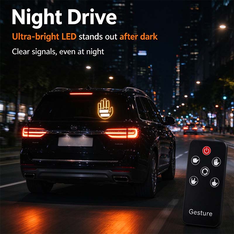 LED Car Gesture Light🖲️