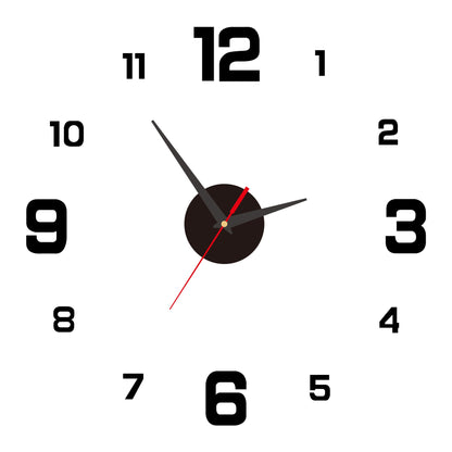🥳2026 HOT SALE🥳⏰3D DIY Luminous Acrylic Wall Clock Set - image 15