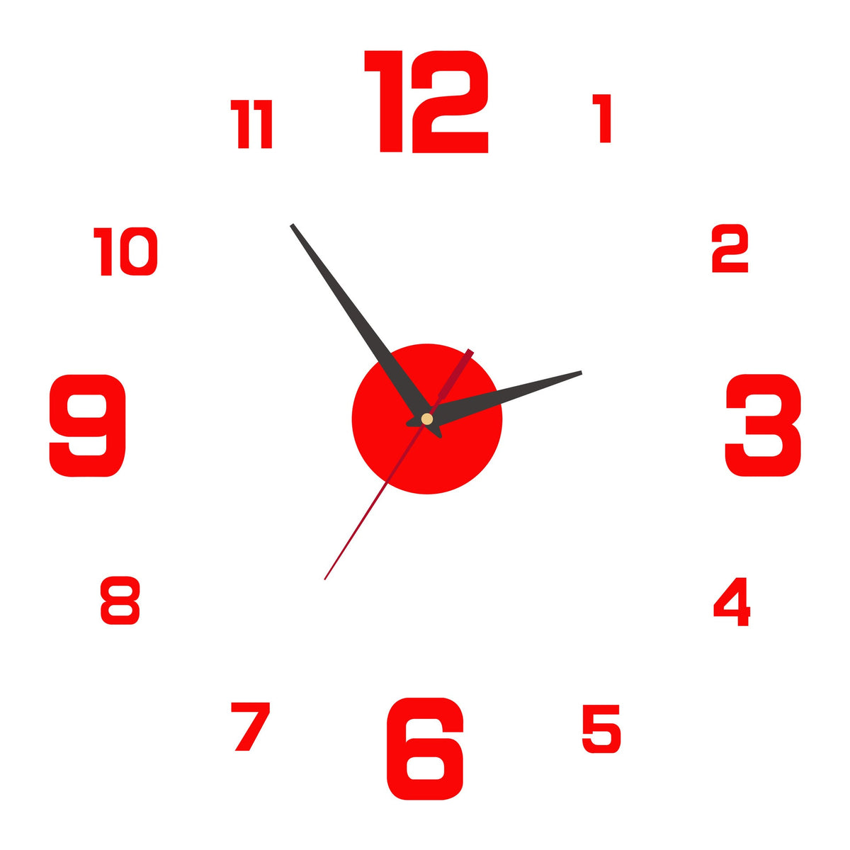 🥳2026 HOT SALE🥳⏰3D DIY Luminous Acrylic Wall Clock Set - image 18