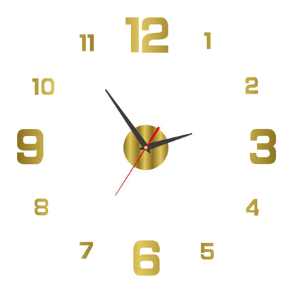 🥳2026 HOT SALE🥳⏰3D DIY Luminous Acrylic Wall Clock Set - image 16