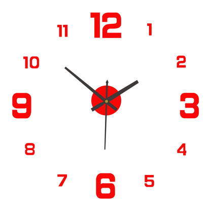 🥳2026 HOT SALE🥳⏰3D DIY Luminous Acrylic Wall Clock Set - image 24