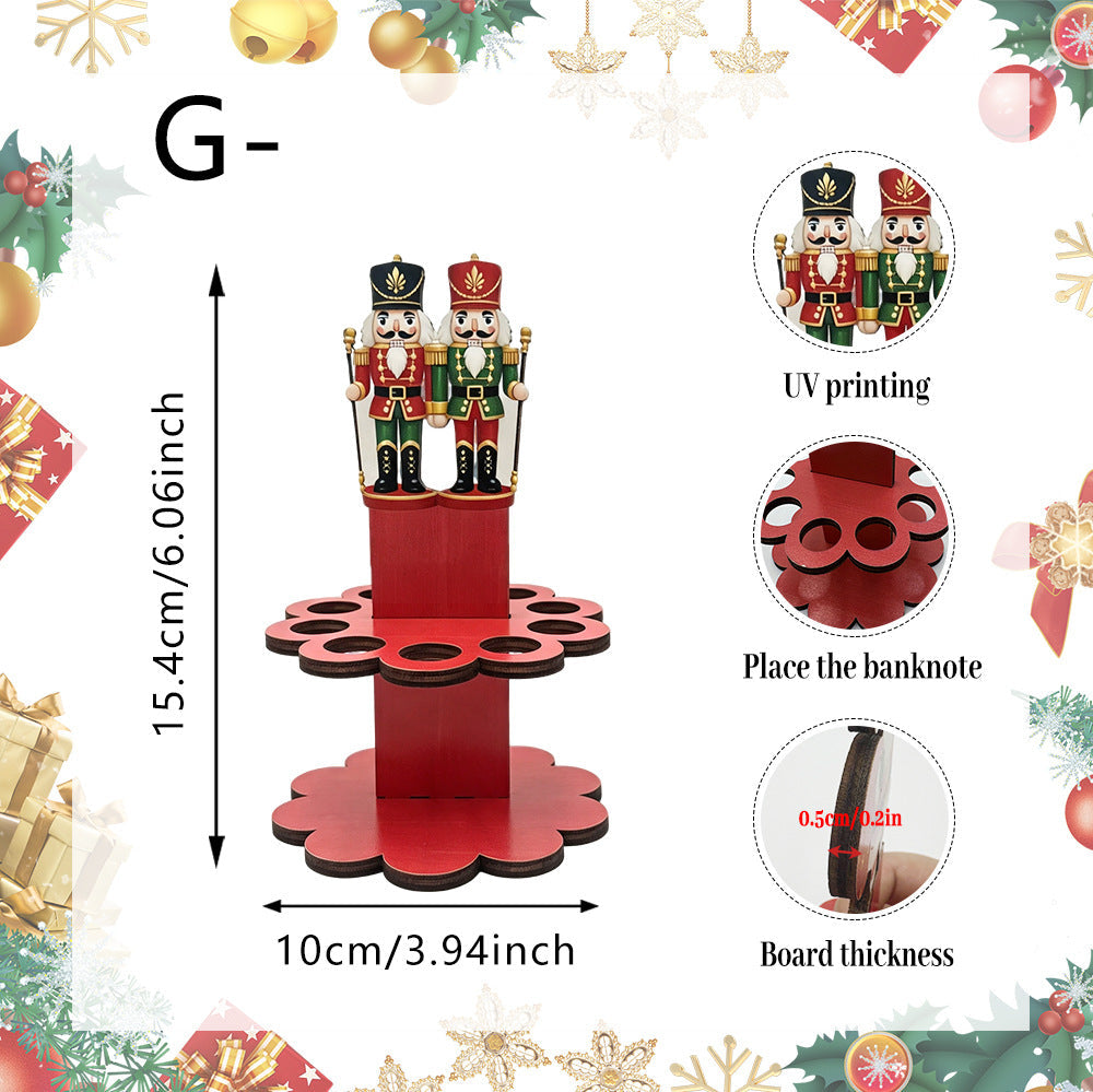 Christmas Tabletop Wooden Money Holder 🎁 - image 12