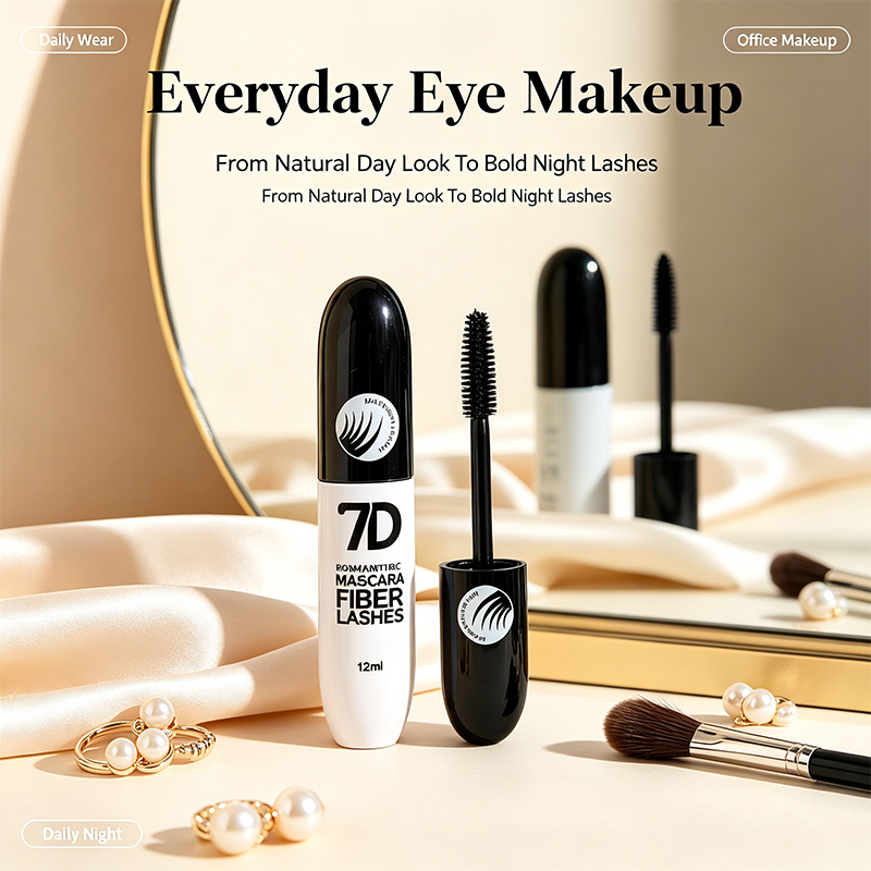 7D Silk Fiber Black Lengthening Mascara - Adult Beauty Makeup✨ - image 3