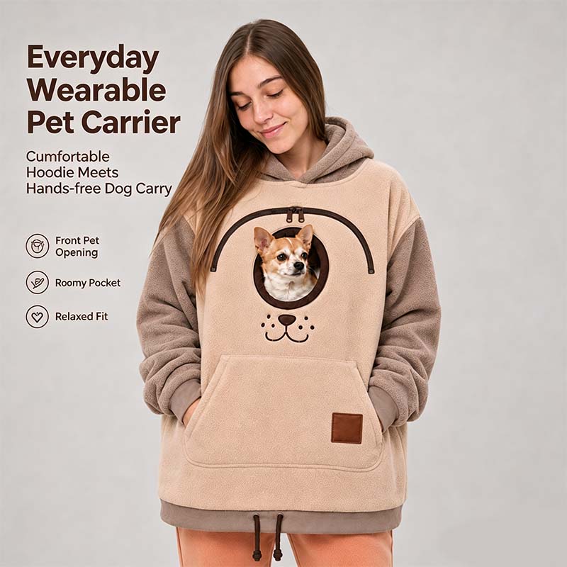 Dog Tote Carier Hoodie🐶🐾 - image 8