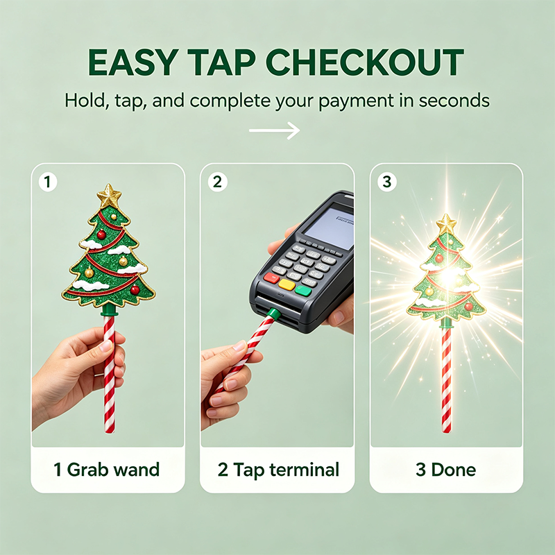Christmas Tree Tap‑To‑Pay Wand 🎄 - image 10