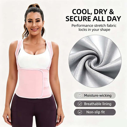 Women's Zip-Up Compression Shapewear Vest - Athletic Active Tops 🏋️‍♀️ - image 1