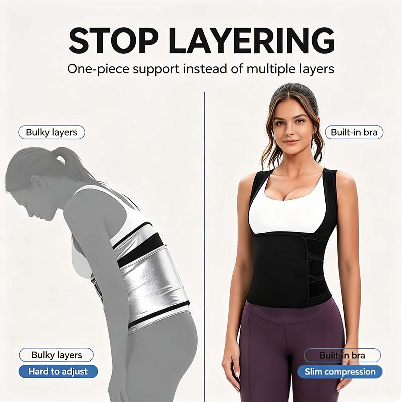 Women's Zip-Up Compression Shapewear Vest - Athletic Active Tops 🏋️‍♀️ - image 3
