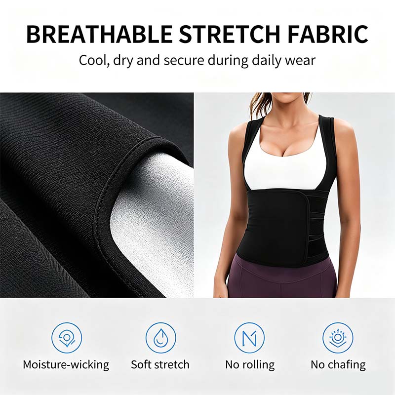 Women's Zip-Up Compression Shapewear Vest - Athletic Active Tops 🏋️‍♀️ - image 6