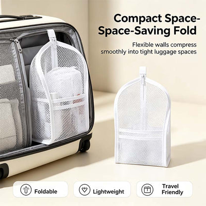 Standing Toiletry Bag Waterproof Foldable Travel Makeup Organizer🎒 - image 5