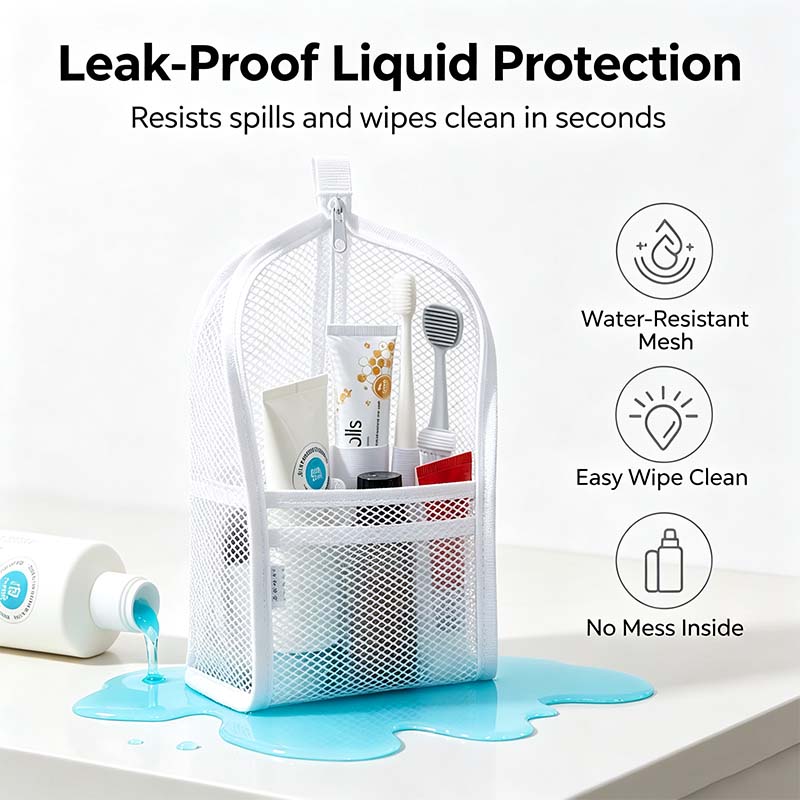 Standing Toiletry Bag Waterproof Foldable Travel Makeup Organizer🎒 - image 8