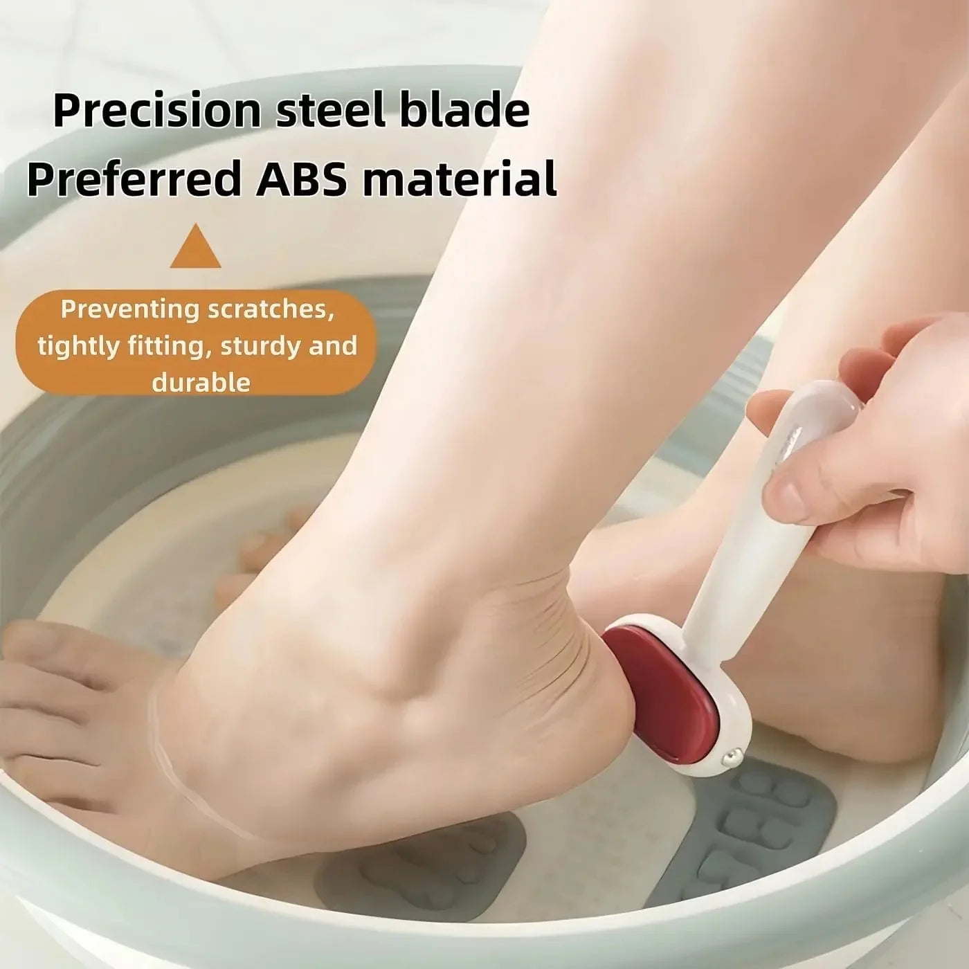 Dual‐Sided Foot Callus Remover, Replaceable Stainless Steel Blade Foot Scraper 🦶 - image 10