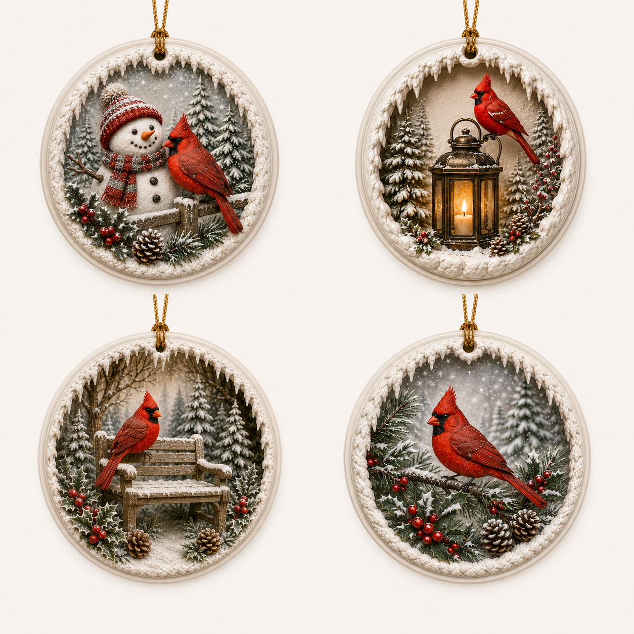 🔥LAST DAY 50% OFF✨Cardinal Ornament