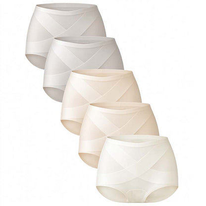 5-Pack Women's Classic Panties, Seamless High Waist Essential Underwear 🌸