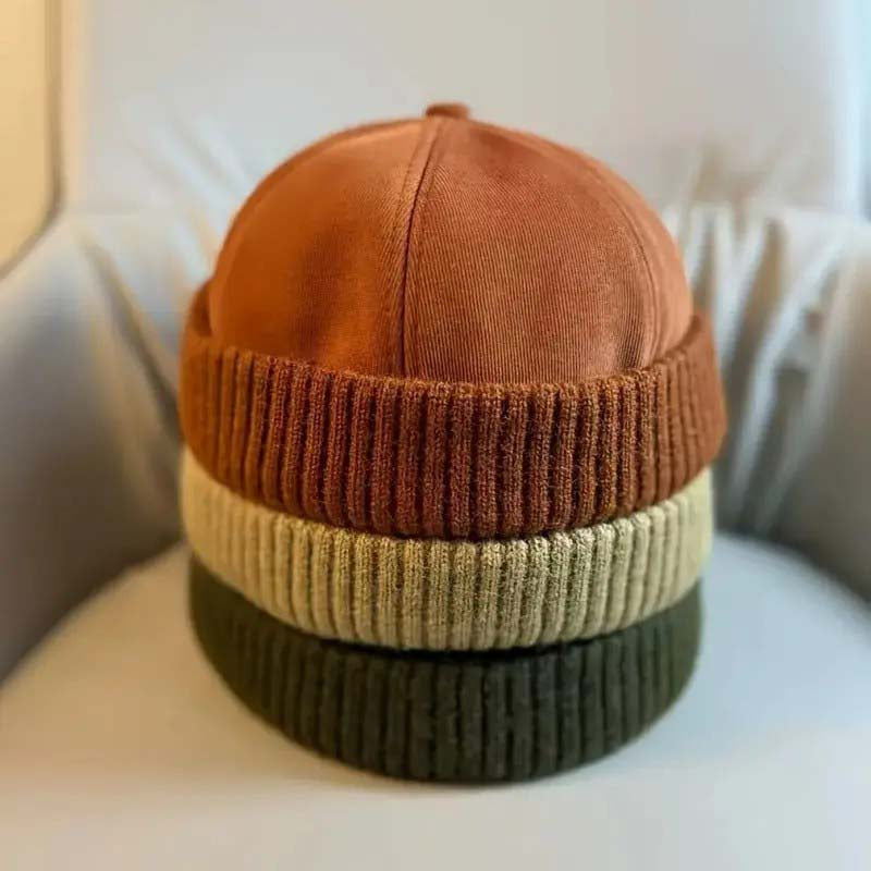 2026 Autumn-Winter Unisex Korean-Style Brimless Sailor Headwear 🧢