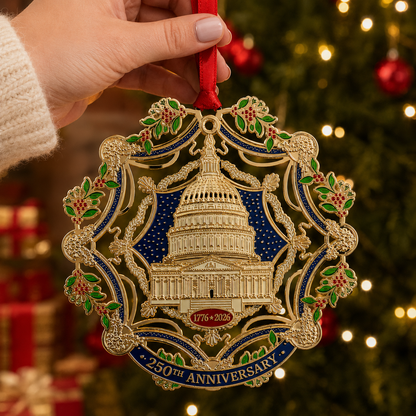 LAST DAY 50% OFF🔥250th Anniversary Commemorative Ornament – The Capitol