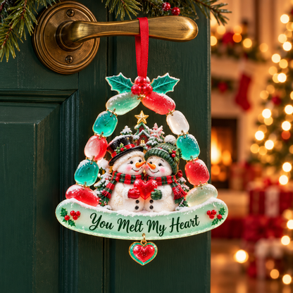 2026 "Love Story" Series Santa Claus Christmas Ornaments—Five Heartwarming Designs Created Especially for Couples and Loved Ones