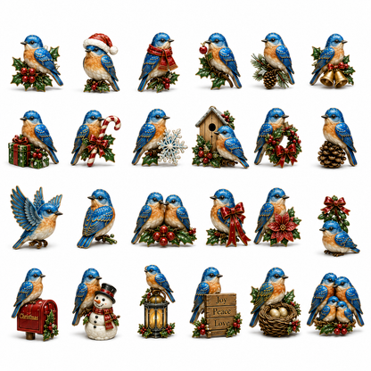 🔥Last 60 pcs✨⏰Last day 50% off🔥✨24-Day Advent Calendar - Bluebird