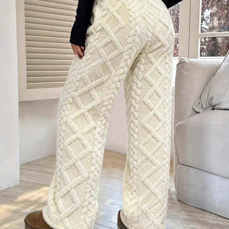 Winter Women's Lamb Fleece Long Pants - Ultra-Plush Lined All-Day Warmth Tech 👖