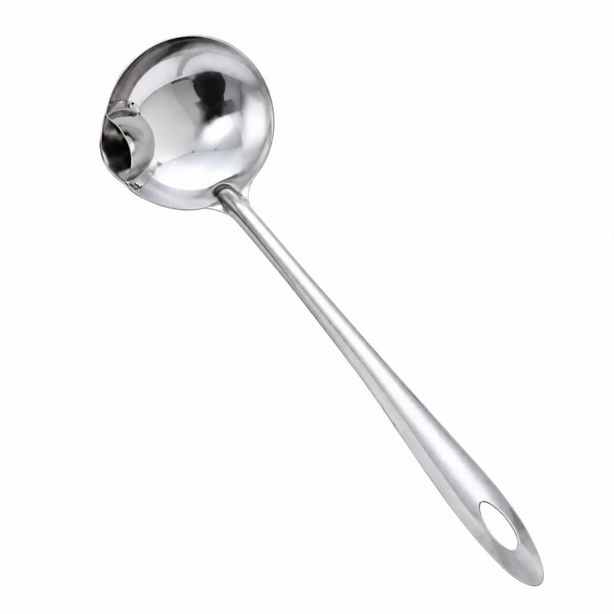 Stainless Steel Oil Separator Ladle - Mirror Polished, Ergonomic Handle Kitchen Gadget 🥣 - image 10