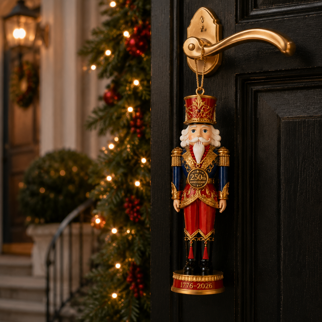 🔥Last 80 pcs✨⏰ Limited anniversary edition✨2026 America 250th Anniversary Heritage Nutcracker Ornament