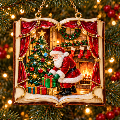 📖 2026 Christmas Storybook Ornaments – Set of 6 Magical Holiday Keepsakes