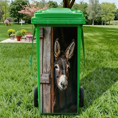 🐴 Creative Trash Can Sticker with Colourful Cartoon - image 9