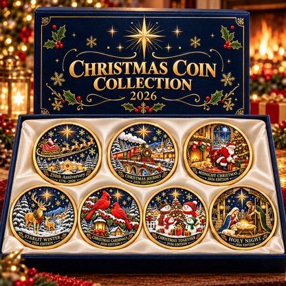 2026 Christmas Stories Commemorative Coin Collection – 7 Festive Designs Celebrating the 250th Anniversary