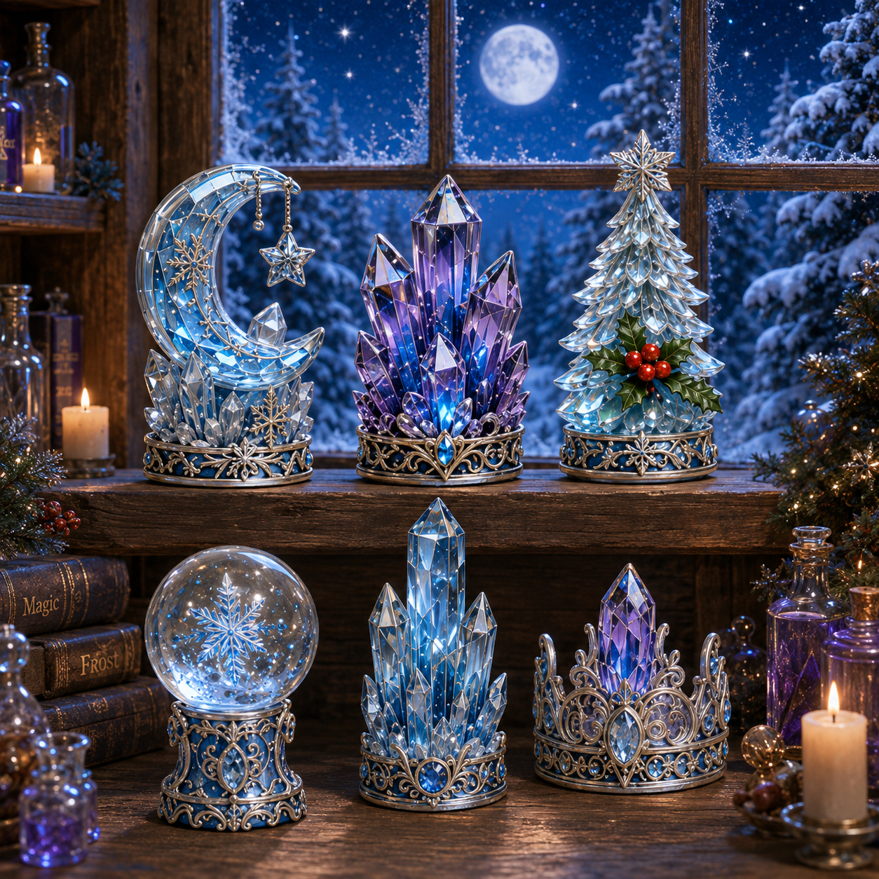 Winter Witch Advent Calendar 2026 – 24 Nights of Frost Crystal Magic
