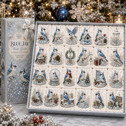 🔥Last 30 pcs✨⏰Last day 50% off🔥✨24-Day Advent Calendar - Blue Jay