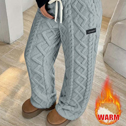 Winter Women's Lamb Fleece Long Pants - Ultra-Plush Lined All-Day Warmth Tech 👖