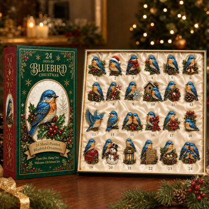 🔥Last 60 pcs✨⏰Last day 50% off🔥✨24-Day Advent Calendar - Bluebird