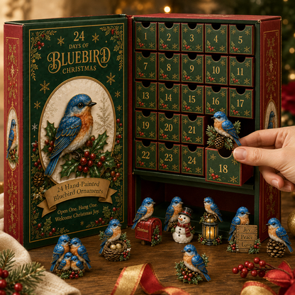 🔥Last 60 pcs✨⏰Last day 50% off🔥✨24-Day Advent Calendar - Bluebird