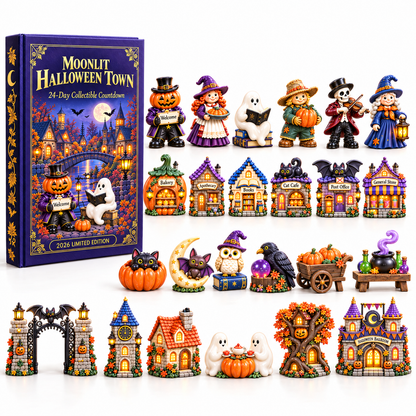 2026 Moonlit Halloween Town Advent Calendar – 24 Unique  Miniature Collectibles in a Deluxe Gift Box