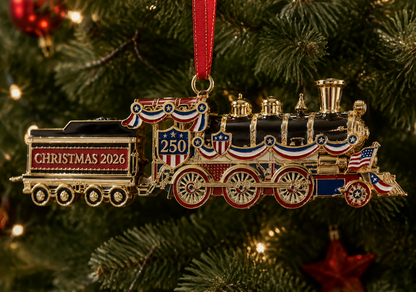 ✨250th Anniversary Edition Christmas Train Ornament