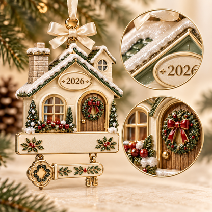 2026 Christmas Home & Key Ornament Collection