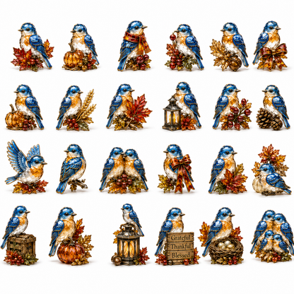 🔥Last 60 pcs✨⏰Last day 50% off🔥✨24-Day Advent Calendar - Bluebird