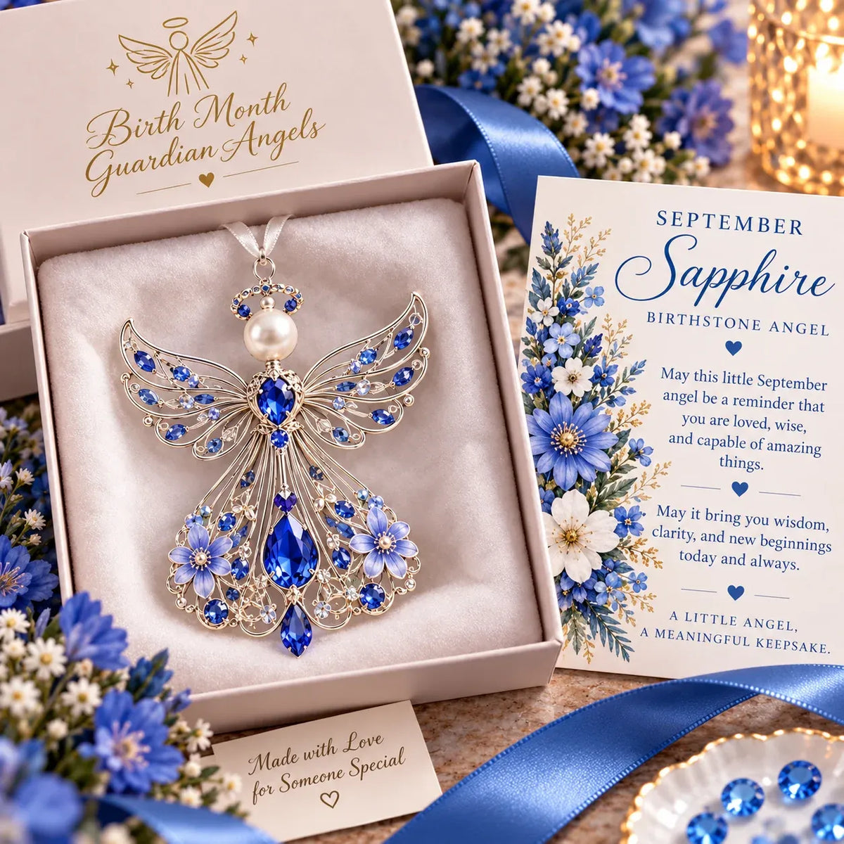 ⏳ Last Day 49% OFF – 👼 Birth Month Guardian Angel | 12 Birthstone-Inspired Keepsakes for Meaningful Gifts ✨ - image 10
