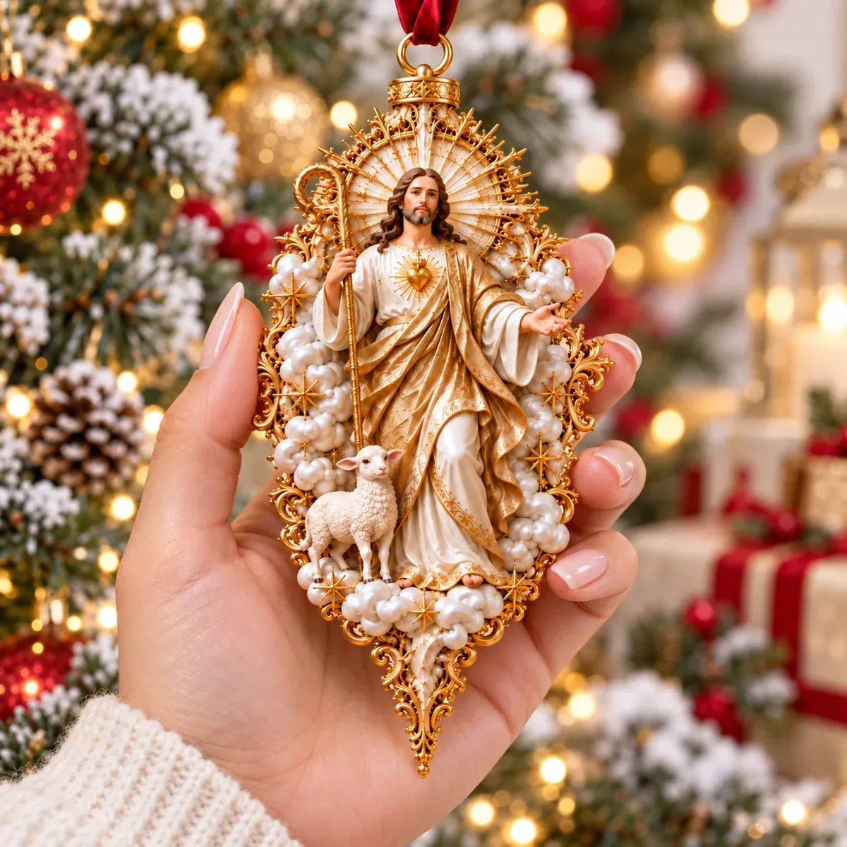 ⏳ Last Day 49% OFF – ✝️ Sacred Christmas Ornament Collection | 9 Faith-Inspired Designs with Sculptural Detail for Trees & Meaningful Gifts 🎄 - image 13