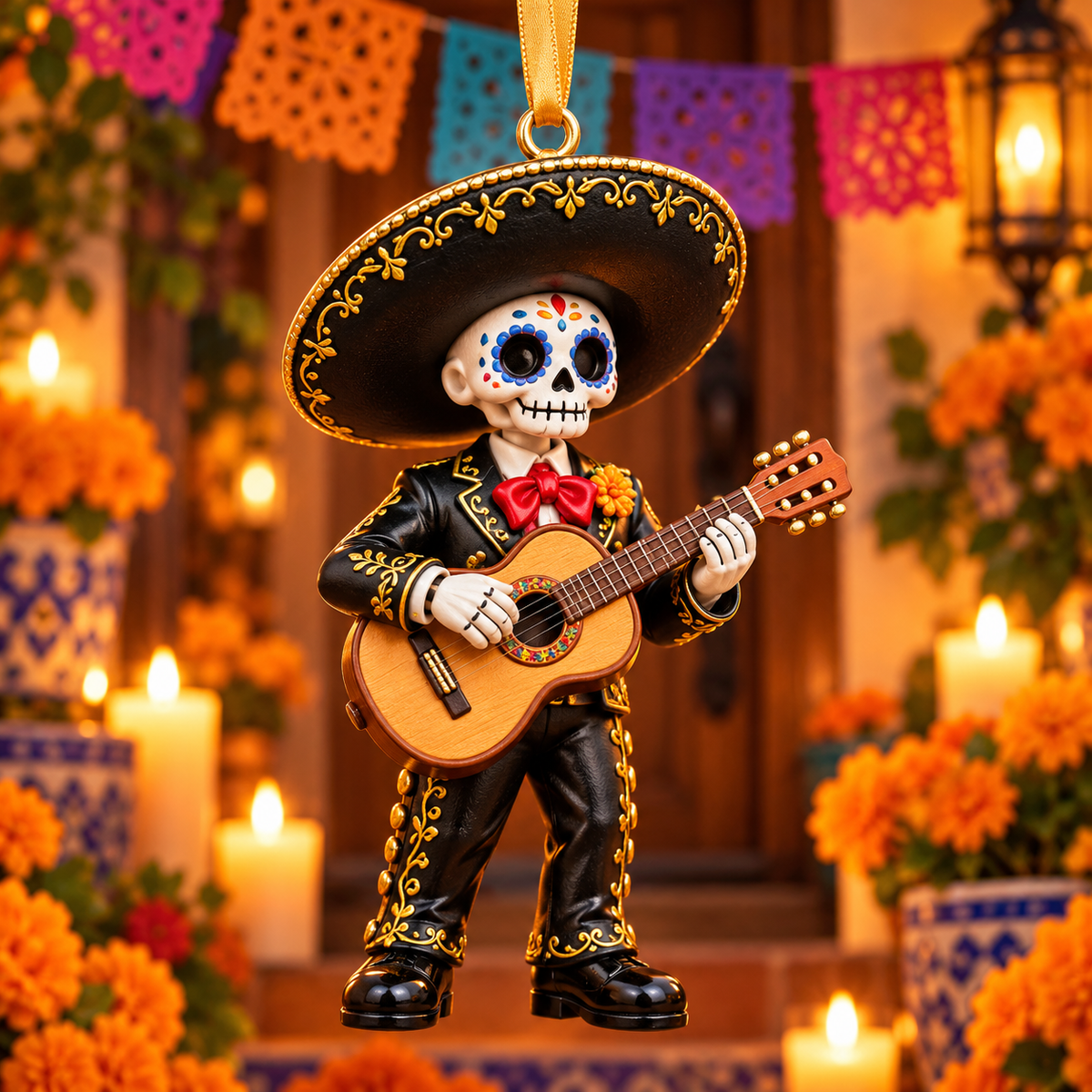 2026 Día de Muertos Ornaments – Folk Art Keepsake Collection Celebrating Love & Remembrance