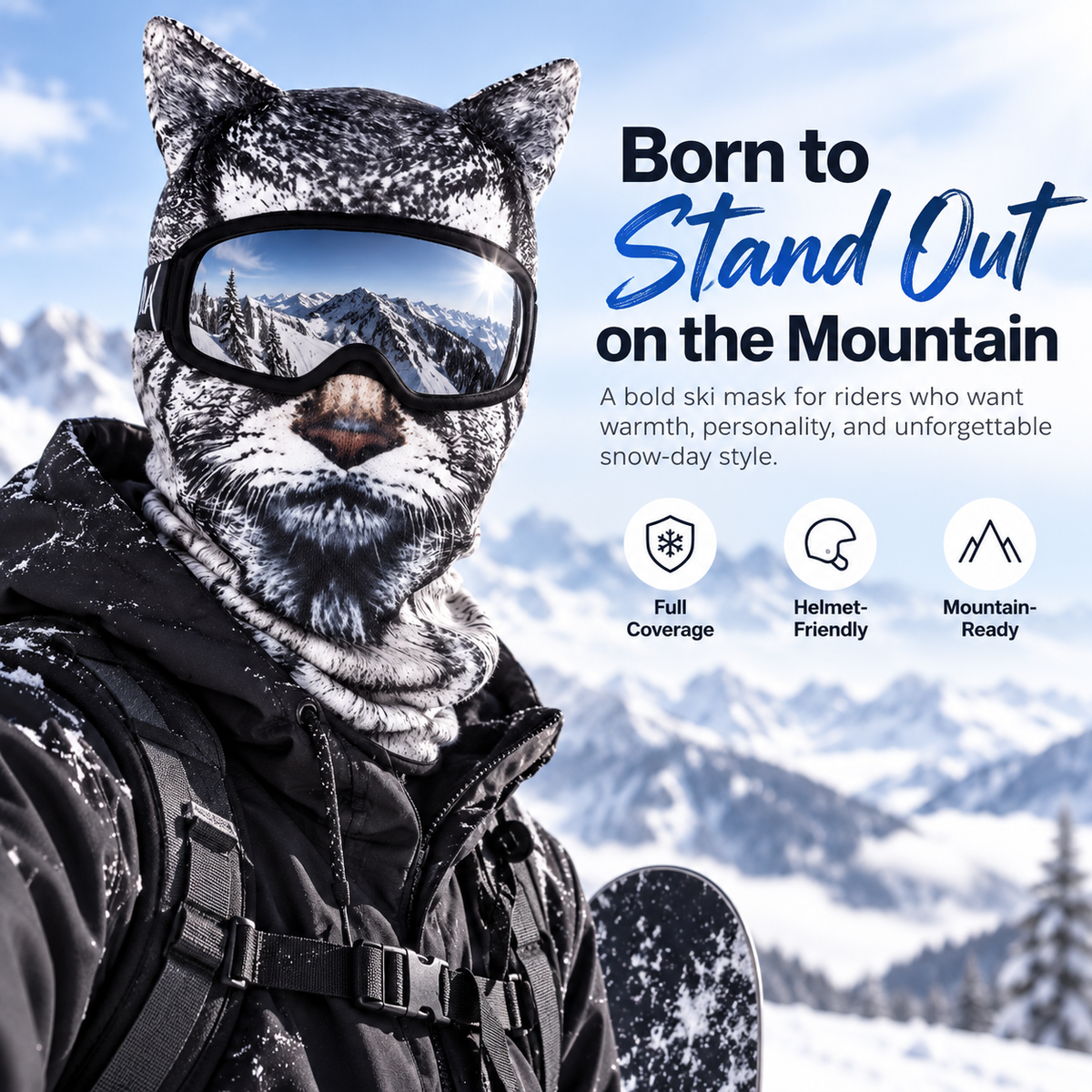 ❄️Animal-Print Ski Balaclava – Goggle & Helmet Friendly, 4 Styles - image 6