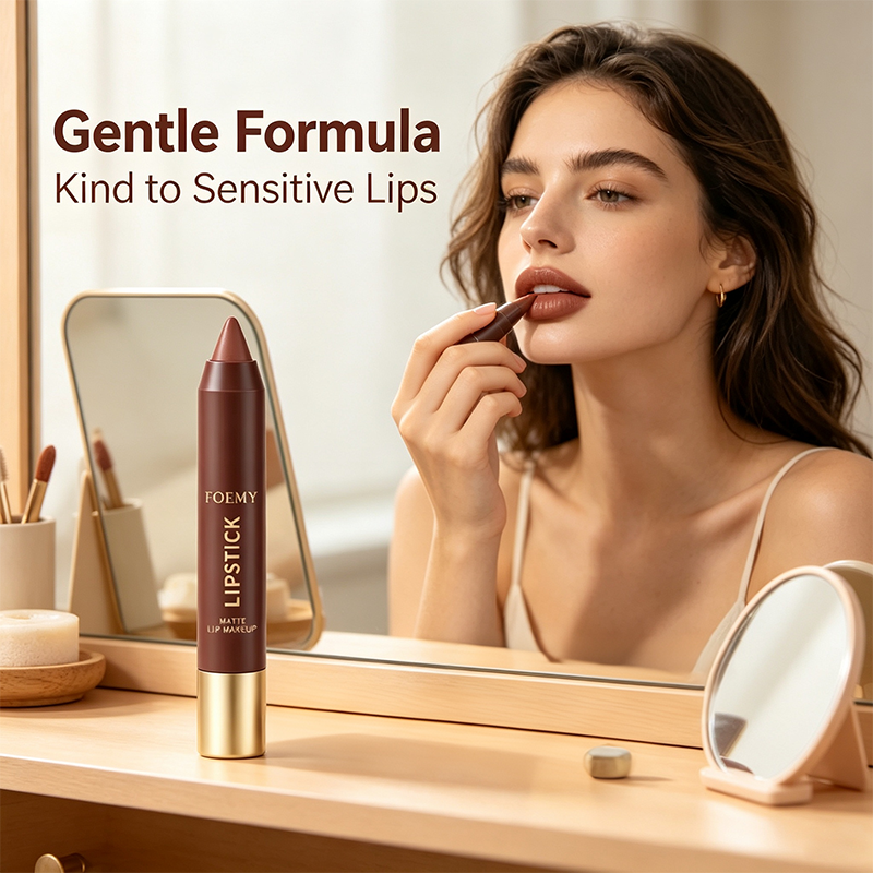 Matte Brown Lipstick, Individual Lipsticks, Waterproof, Non-stick Cup💄 - image 5