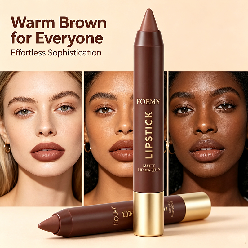 Matte Brown Lipstick, Individual Lipsticks, Waterproof, Non-stick Cup💄 - image 1