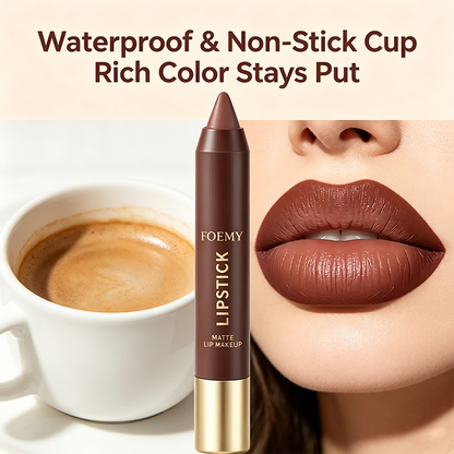 Matte Brown Lipstick, Individual Lipsticks, Waterproof, Non-stick Cup💄 - image 8