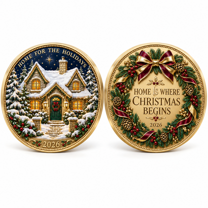 2026 Christmas Memories Coin Collection – 6 Festive Designs, Double-Sided Details & Timeless Holiday Charm
