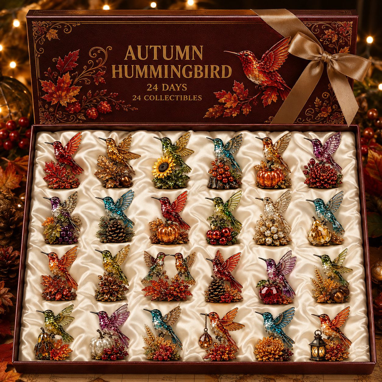 🔥Last 50 pcs✨⏰Last day 50% off🔥✨24-Day Advent Calendar - Hummingbird