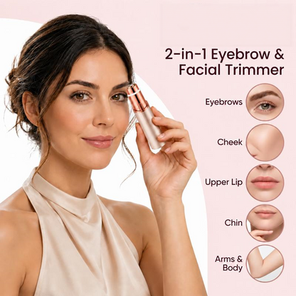 🔥2-in-1 Women's Eyebrow and Facial Hair Removal Device - image 2