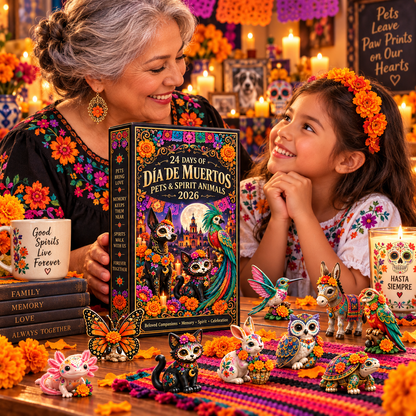 Día de Muertos Pets & Spirit Animals Advent Calendar 2026