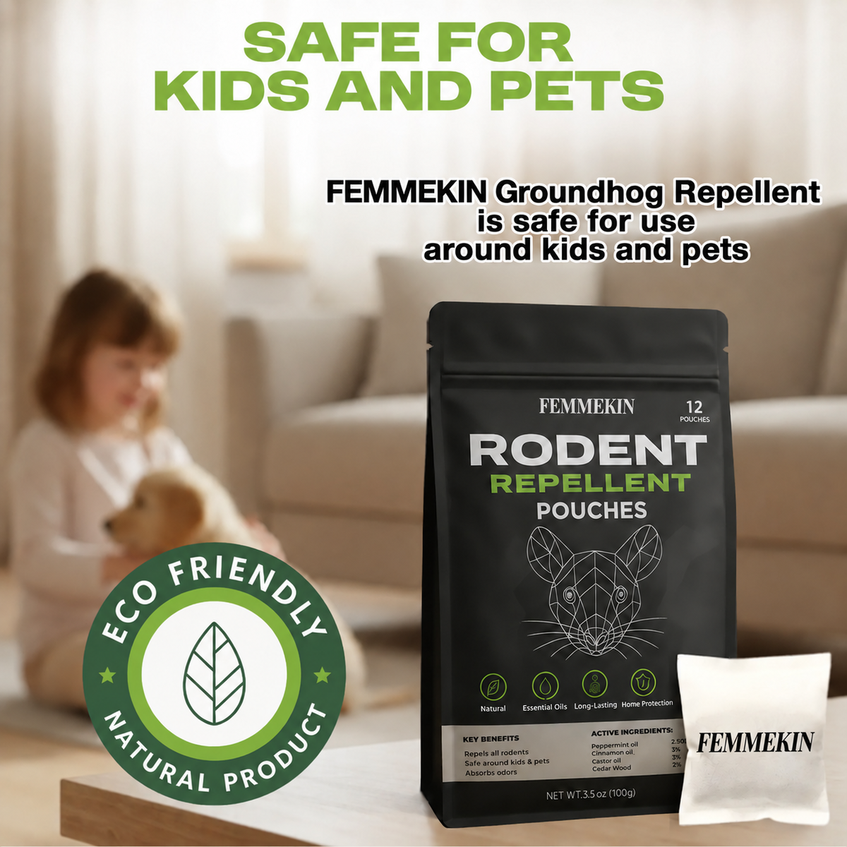 Groundhog Repellent Pouches - image 6